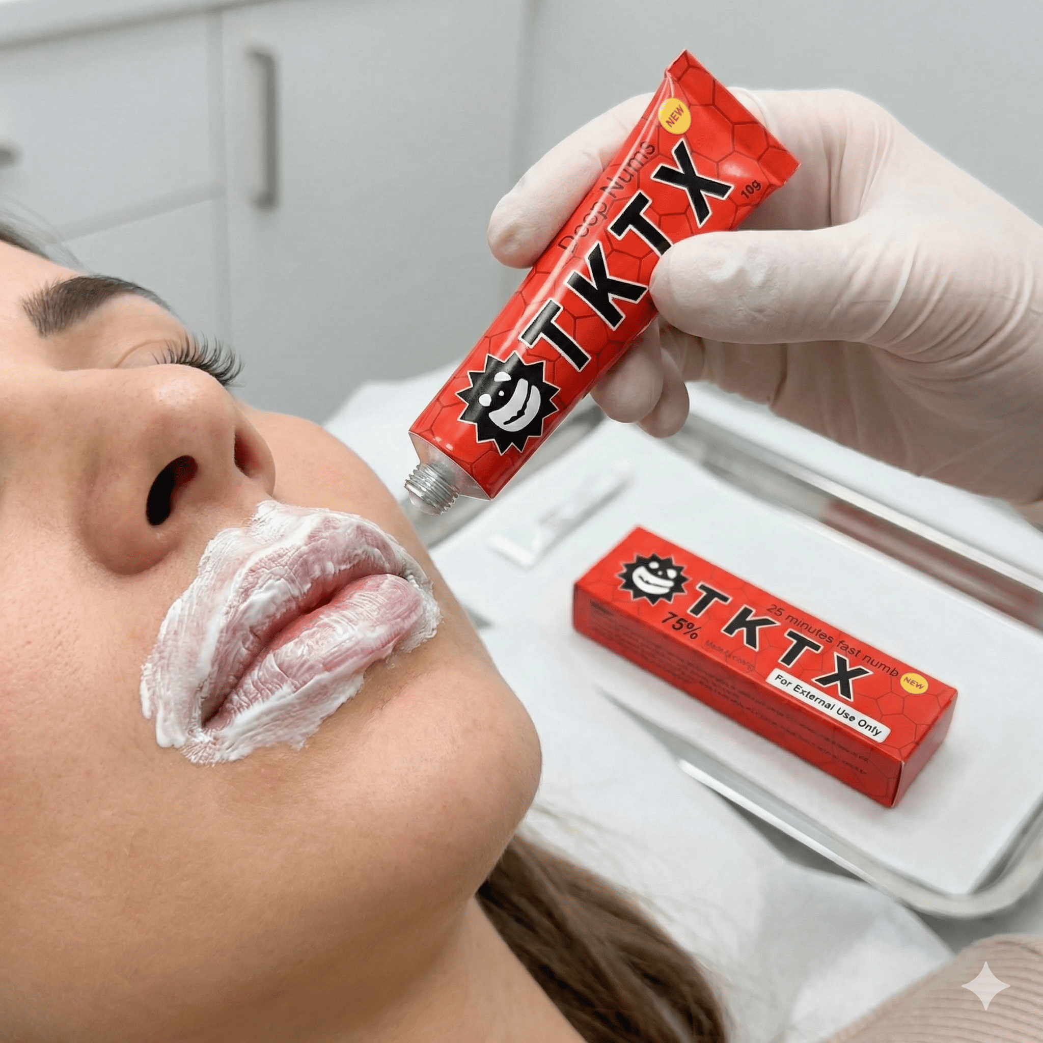 Pack 5 - CREMA TKTX RED 75%