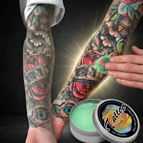 Crema Hidratante para el Cuidado del Tatuaje: Cura tu tatuaje, Reaviva el Color y Protege🦄