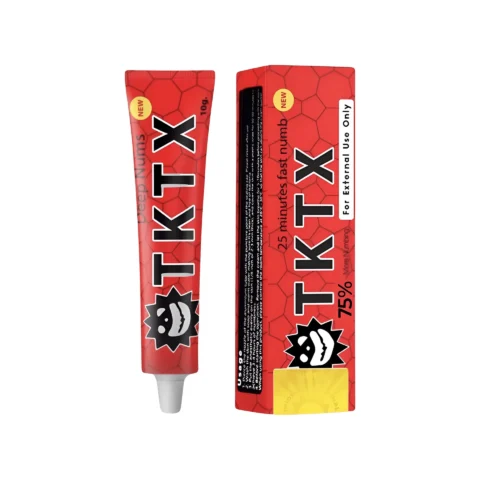 CREMAS TKTX 7 ✅ TKTX RED 75% - TATTOO | DEPILACION | PERFORACION | MICROBLADING